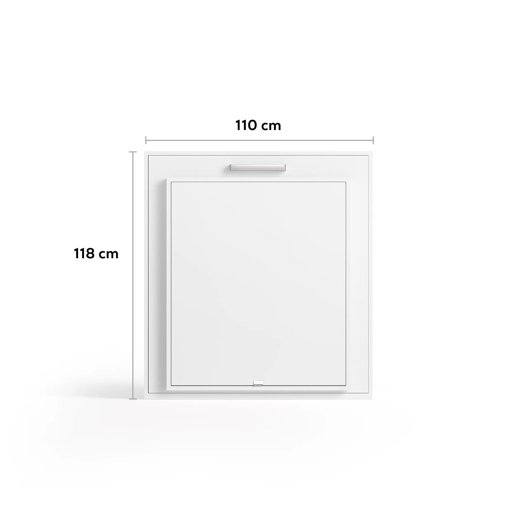 Multimo Capsule Schrankbett mit Klapptisch Multimo Capsule Schrankbett mit Klapptisch